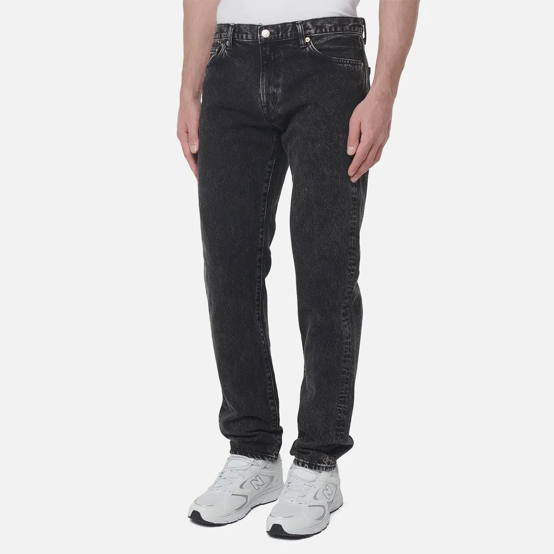 Edwin Мужские джинсы Regular Tapered Kaihara Right Hand Black Denim 13 Oz