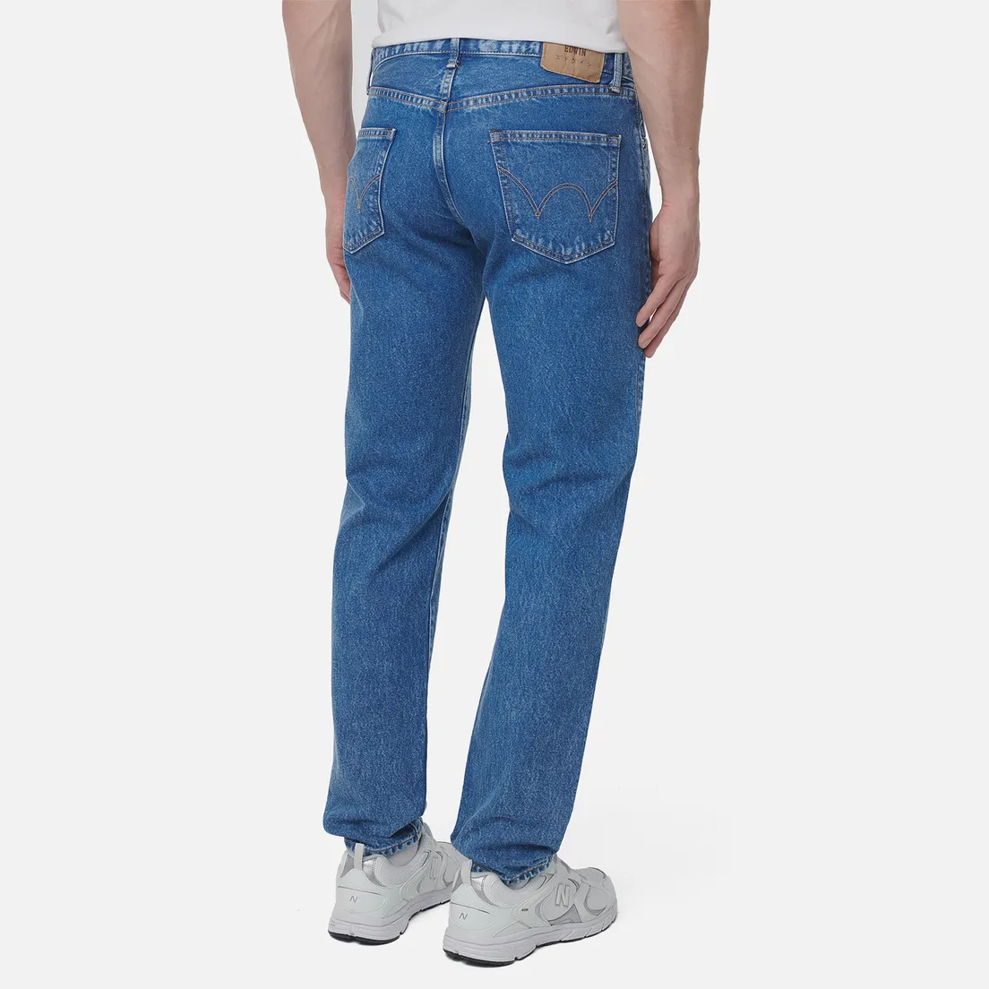 Edwin Мужские джинсы Regular Tapered Kaihara Pure Indigo Openend Denim 12.5 Oz
