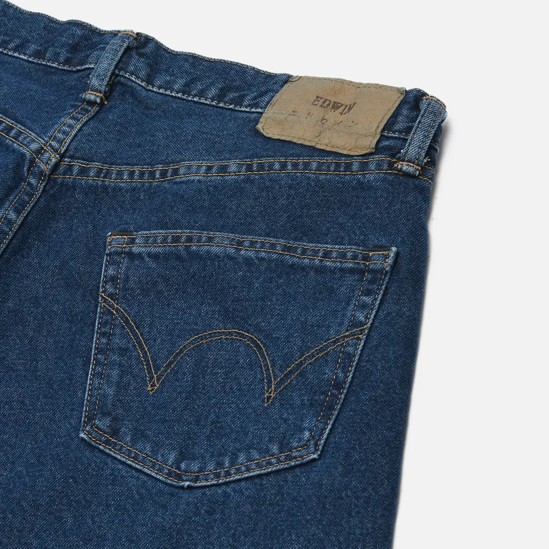 Edwin Мужские джинсы Regular Tapered Kaihara Pure Indigo Openend Denim 12.5 Oz