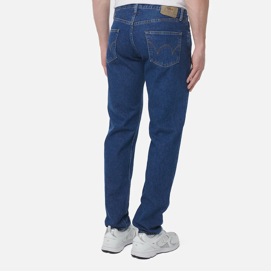 Edwin Мужские джинсы Regular Tapered Kaihara Pure Indigo Openend Denim 12.5 Oz