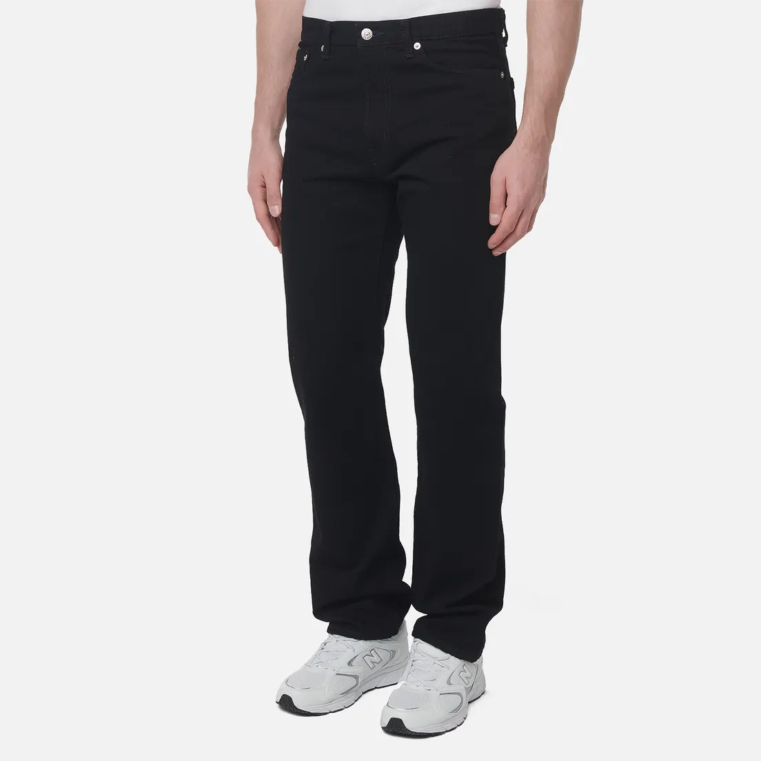 Edwin Мужские джинсы Regular Straight Kaihara Right Hand Black Denim 13 Oz