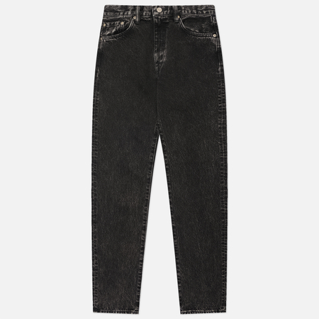 Мужские джинсы Edwin Regular Straight Kaihara Right Hand Black Denim 13 Oz, цвет чёрный, размер 32/32