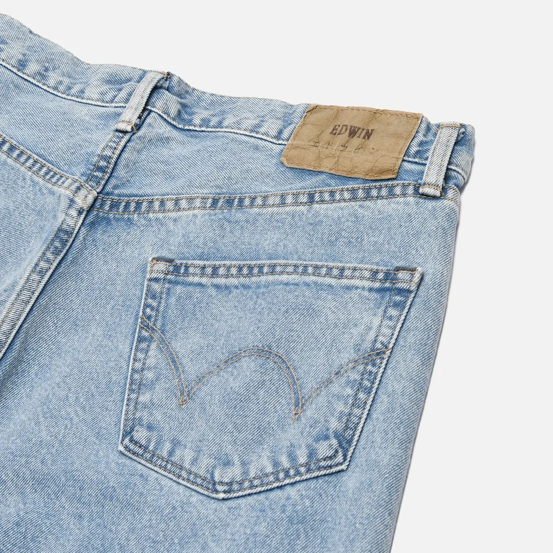 Edwin Мужские джинсы Regular Straight Kaihara Pure Indigo Openend Denim 12.5 Oz