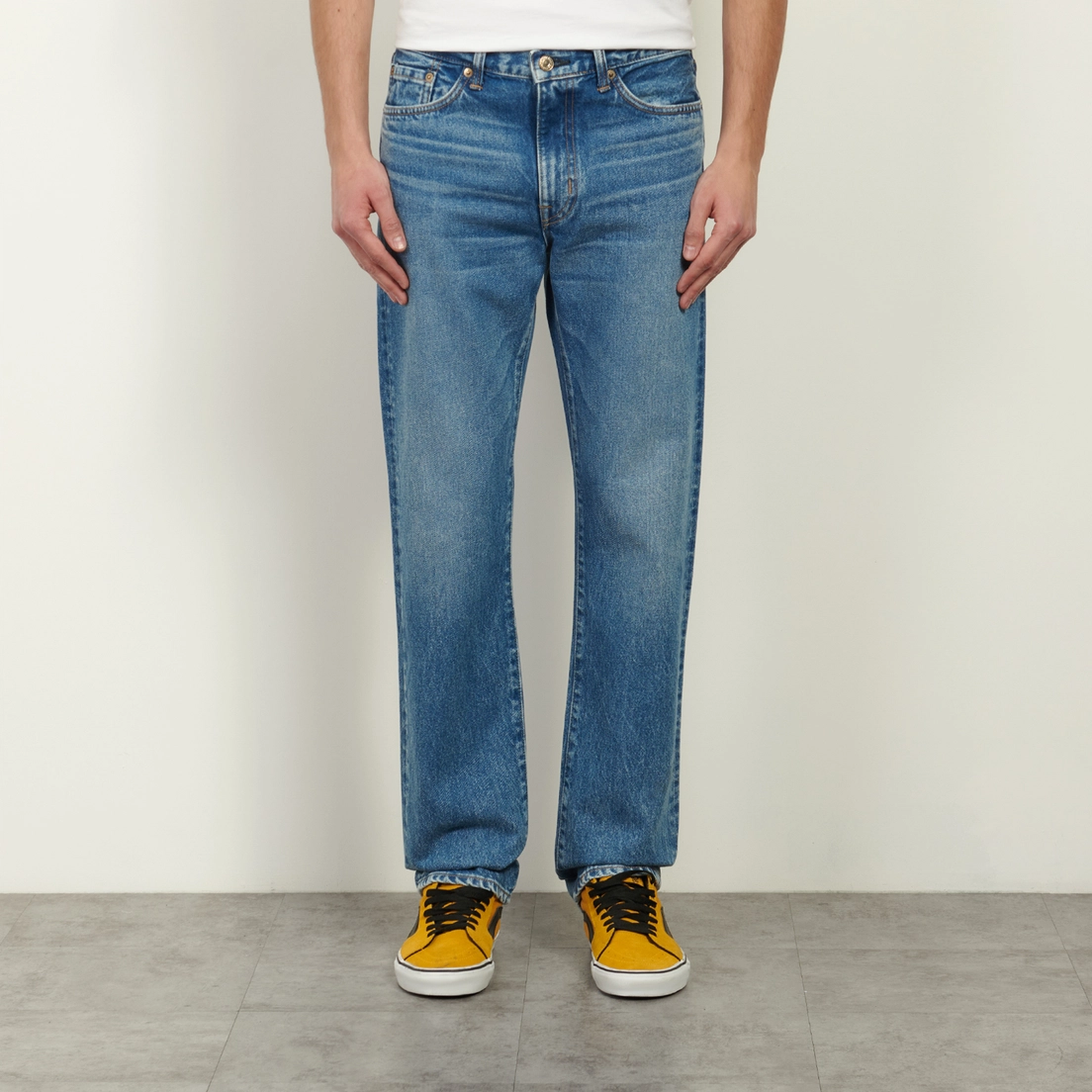 Edwin Мужские джинсы Regular Straight Kaihara Pure Indigo Openend Denim 12.5 Oz