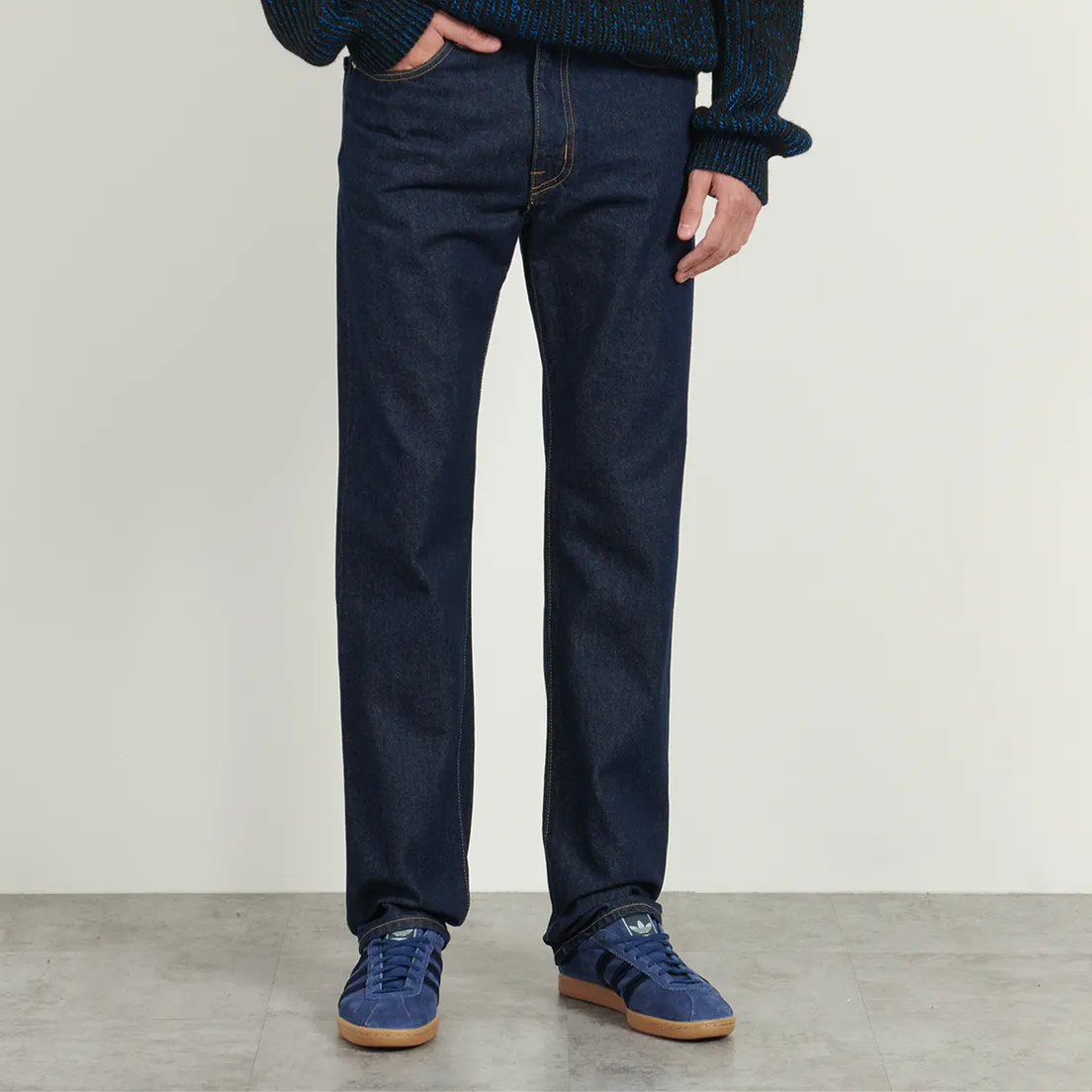 Edwin Мужские джинсы Regular Straight Kaihara Pure Indigo Openend Denim 12.5 Oz