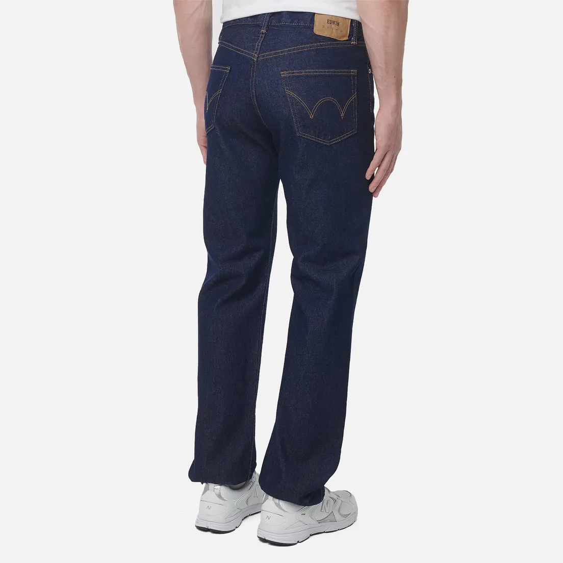 Edwin Мужские джинсы Regular Straight Kaihara Pure Indigo Openend Denim 12.5 Oz