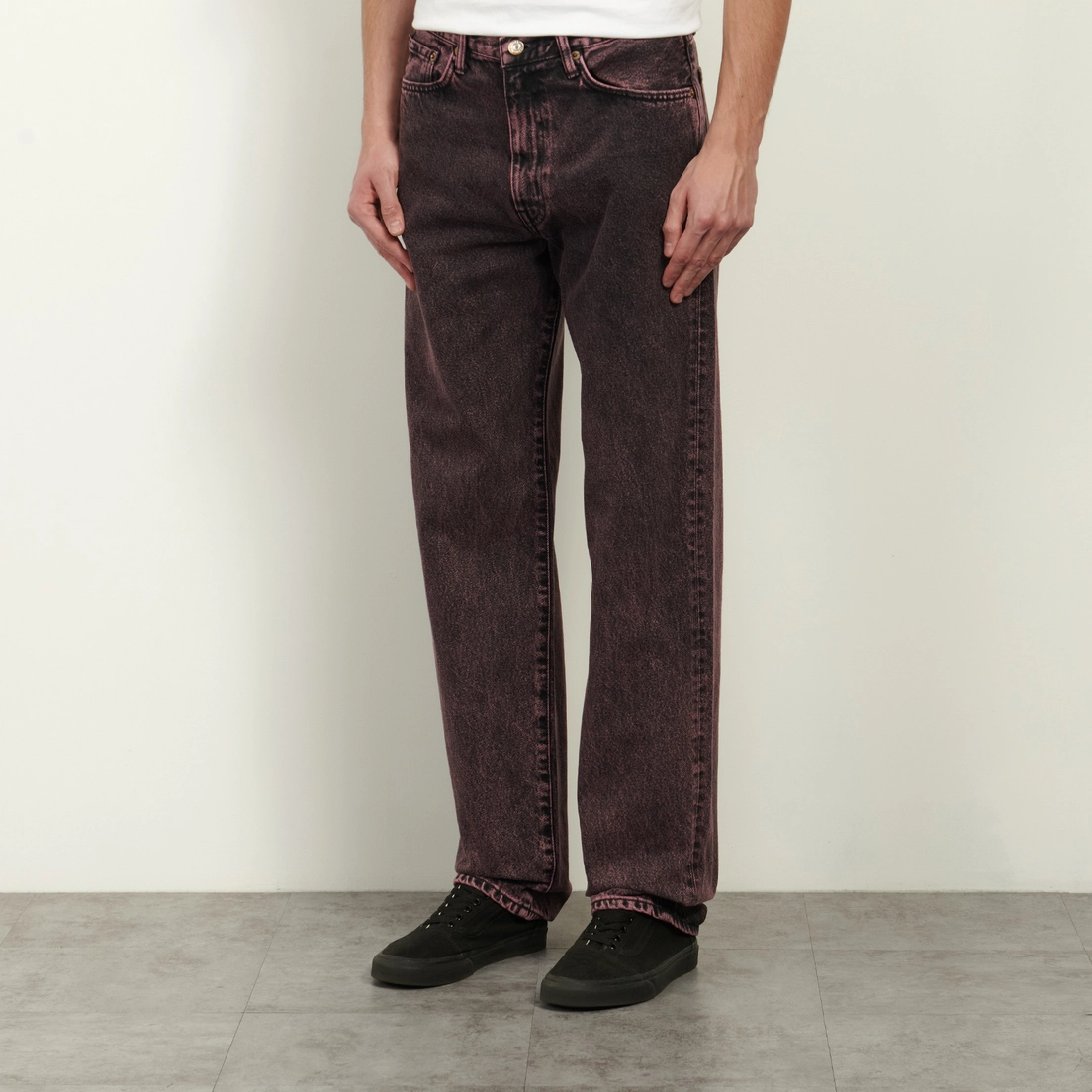 Edwin Мужские джинсы Loose Fit Kaihara Right Hand Black Denim 13 Oz