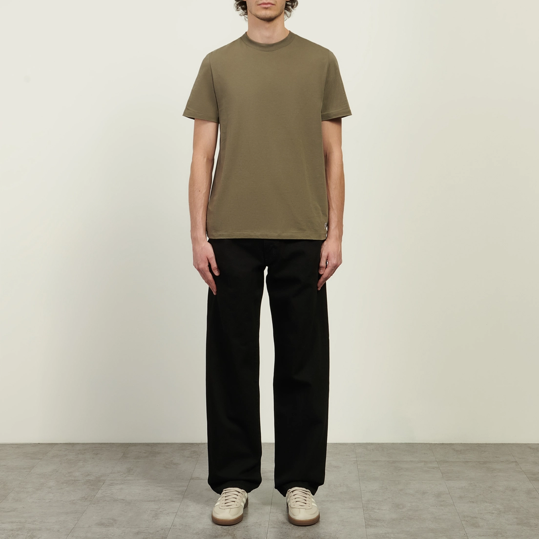 Edwin Мужские джинсы Loose Fit Kaihara Right Hand Black Denim 13 Oz