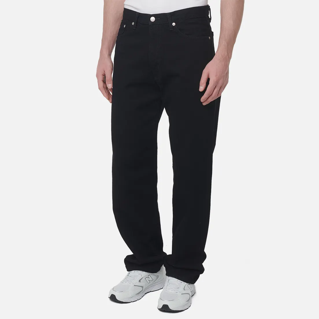 Edwin Мужские джинсы Loose Fit Kaihara Right Hand Black Denim 13 Oz
