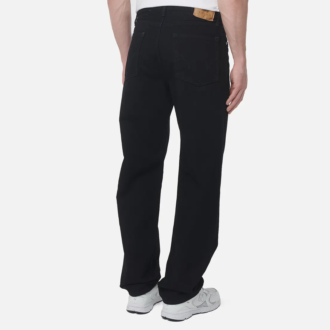 Edwin Мужские джинсы Loose Fit Kaihara Right Hand Black Denim 13 Oz