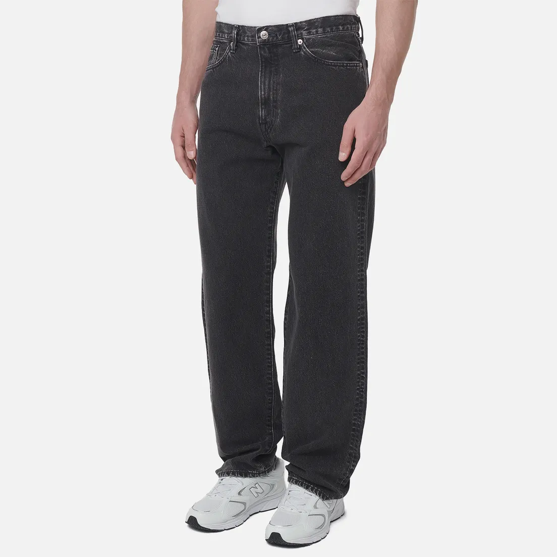 Edwin Мужские джинсы Loose Fit Kaihara Right Hand Black Denim 13 Oz