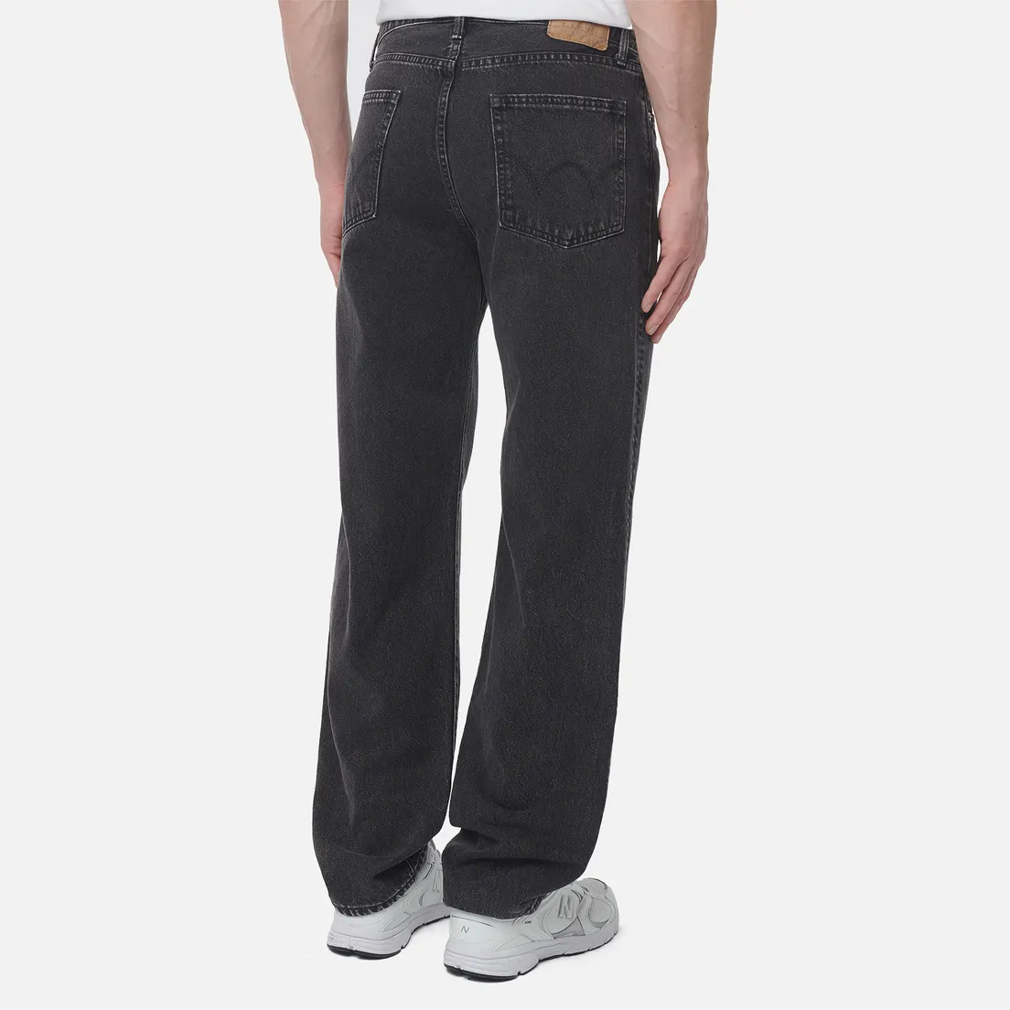 Edwin Мужские джинсы Loose Fit Kaihara Right Hand Black Denim 13 Oz
