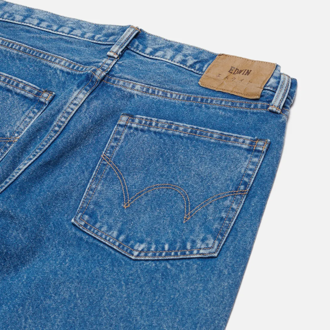 Edwin Мужские джинсы Loose Fit Kaihara Pure Indigo Openend Denim 12.5 Oz