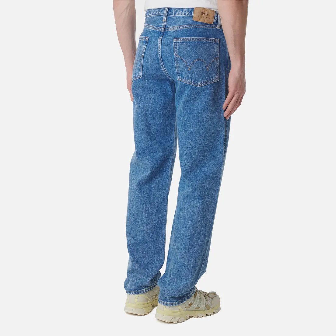 Edwin Мужские джинсы Loose Fit Kaihara Pure Indigo Openend Denim 12.5 Oz