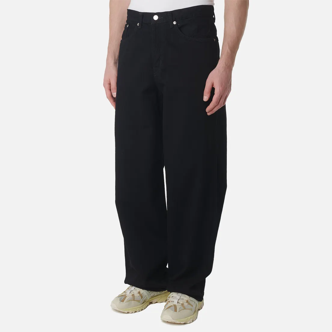 Edwin Мужские джинсы Wide Kaihara Right Hand Black Denim 13 Oz