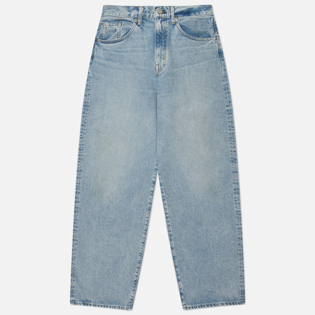 Мужские джинсы Edwin Wide Kaihara Pure Indigo Openend Denim 12.5 Oz, цвет голубой, размер 30/32