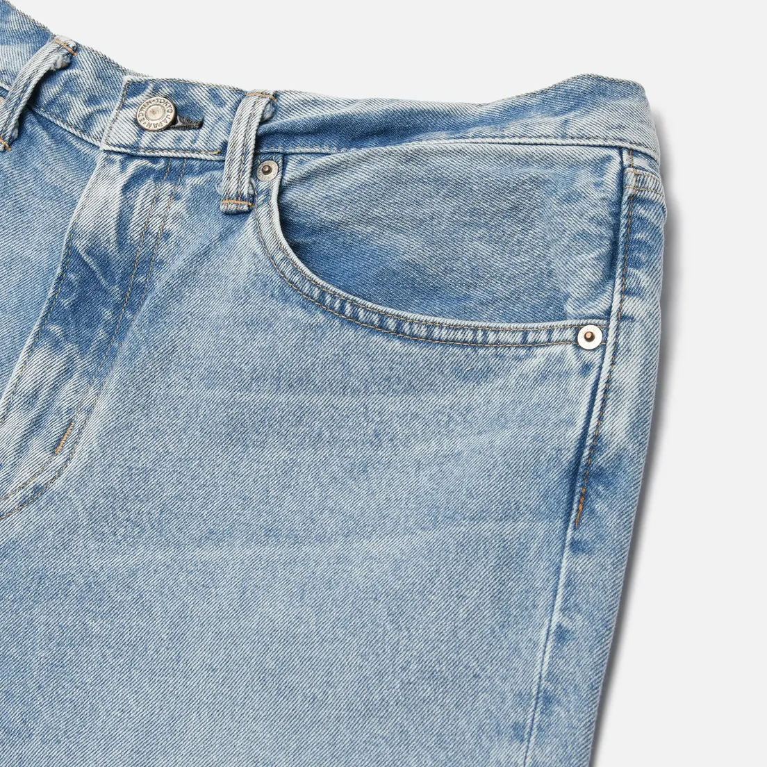 Edwin Мужские джинсы Wide Kaihara Pure Indigo Openend Denim 12.5 Oz