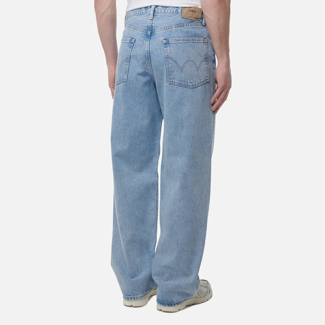 Edwin Мужские джинсы Wide Kaihara Pure Indigo Openend Denim 12.5 Oz