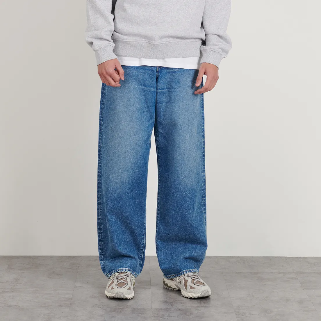 Edwin Мужские джинсы Wide Kaihara Pure Indigo Openend Denim 12.5 Oz
