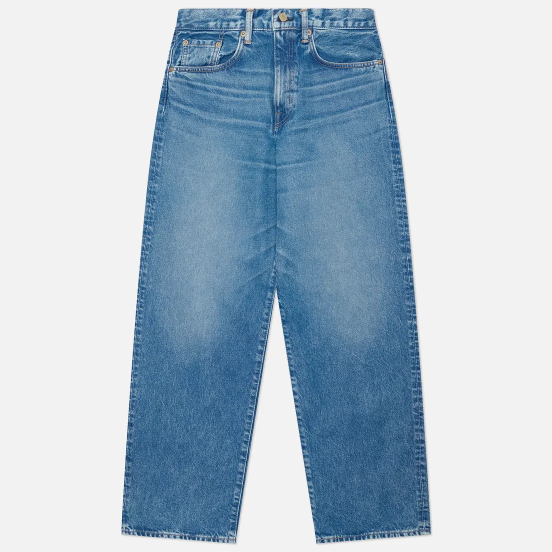 Edwin Мужские джинсы Wide Kaihara Pure Indigo Openend Denim 12.5 Oz