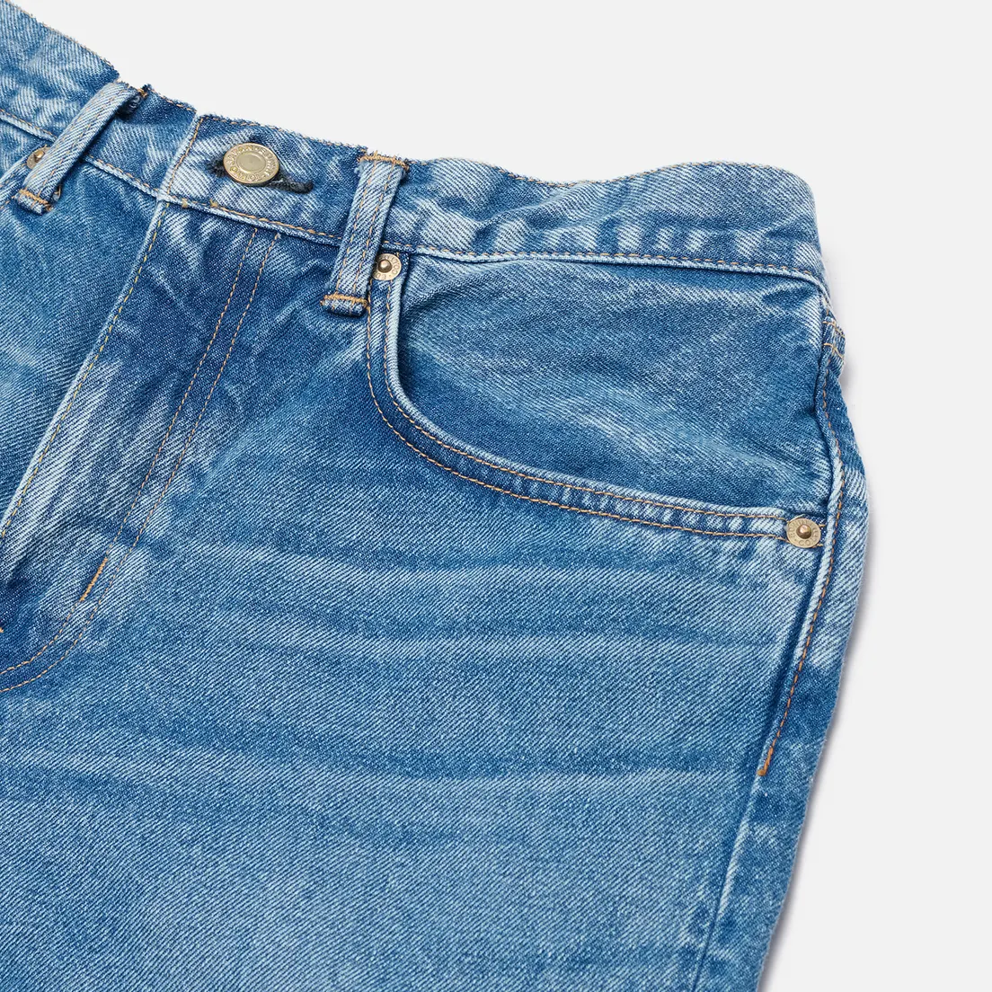 Edwin Мужские джинсы Wide Kaihara Pure Indigo Openend Denim 12.5 Oz