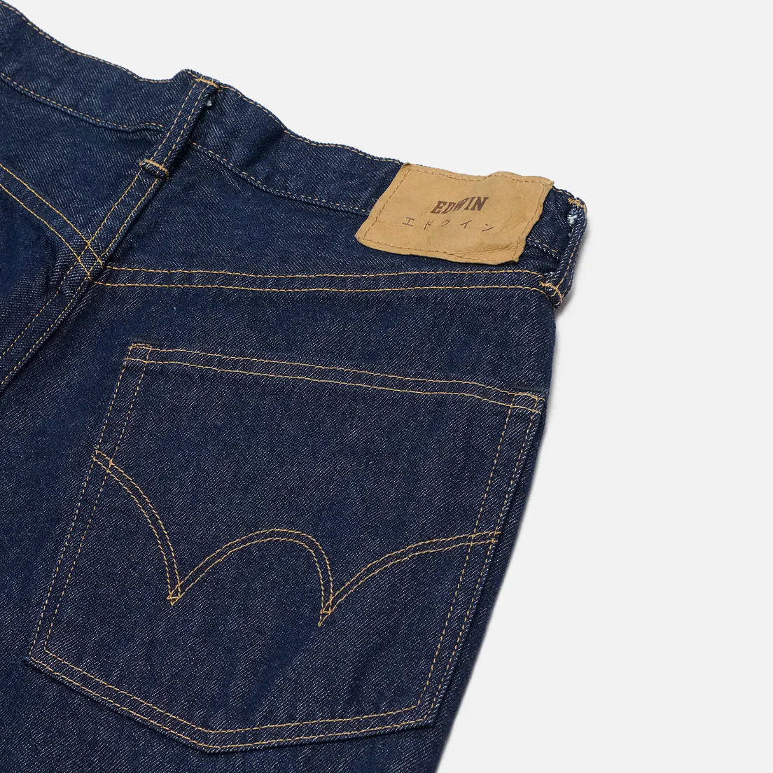 Edwin Мужские джинсы Wide Kaihara Pure Indigo Openend Denim 12.5 Oz