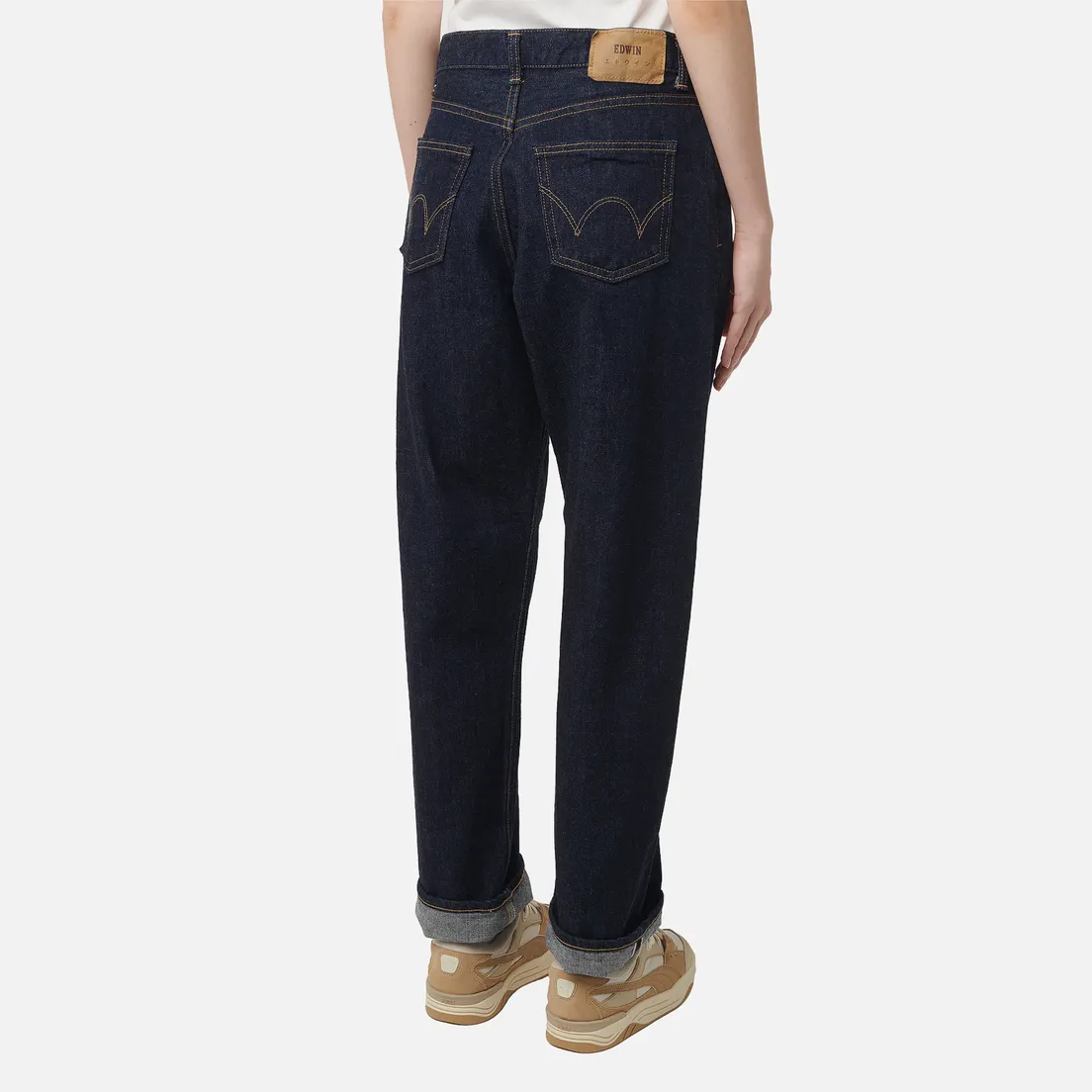 Edwin Женские джинсы W' Janis Kurabo Recycle Denim Red Selvage 14 Oz