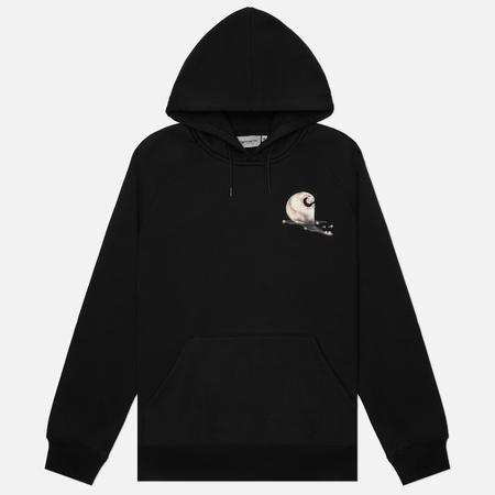 Мужская толстовка Carhartt WIP Hooded Jake Garcia, цвет чёрный, размер S