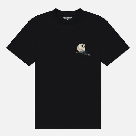 Мужская футболка Carhartt WIP Jake Garcia, цвет чёрный, размер XL