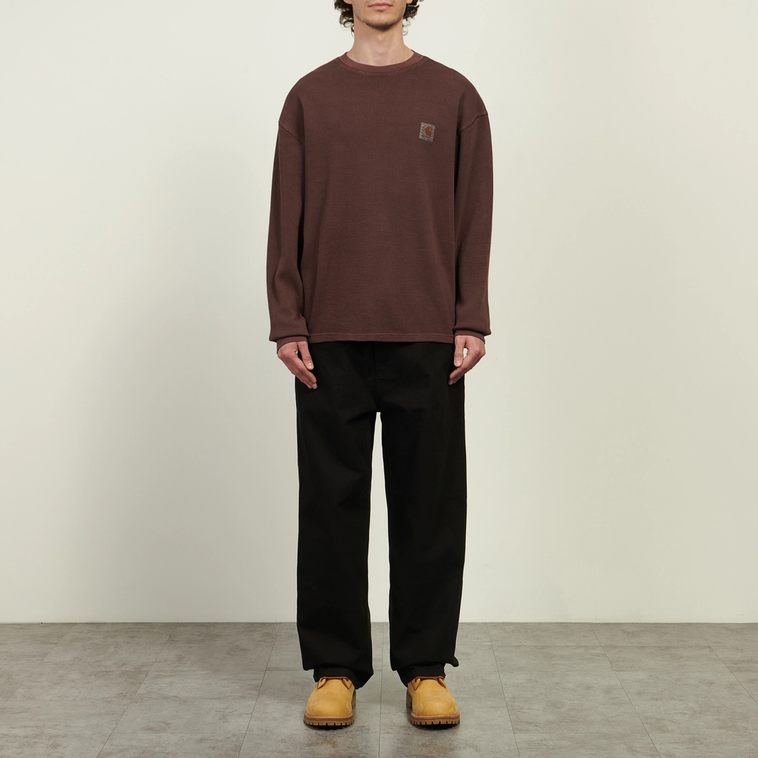 Carhartt WIP Мужской лонгслив Vista Waffle