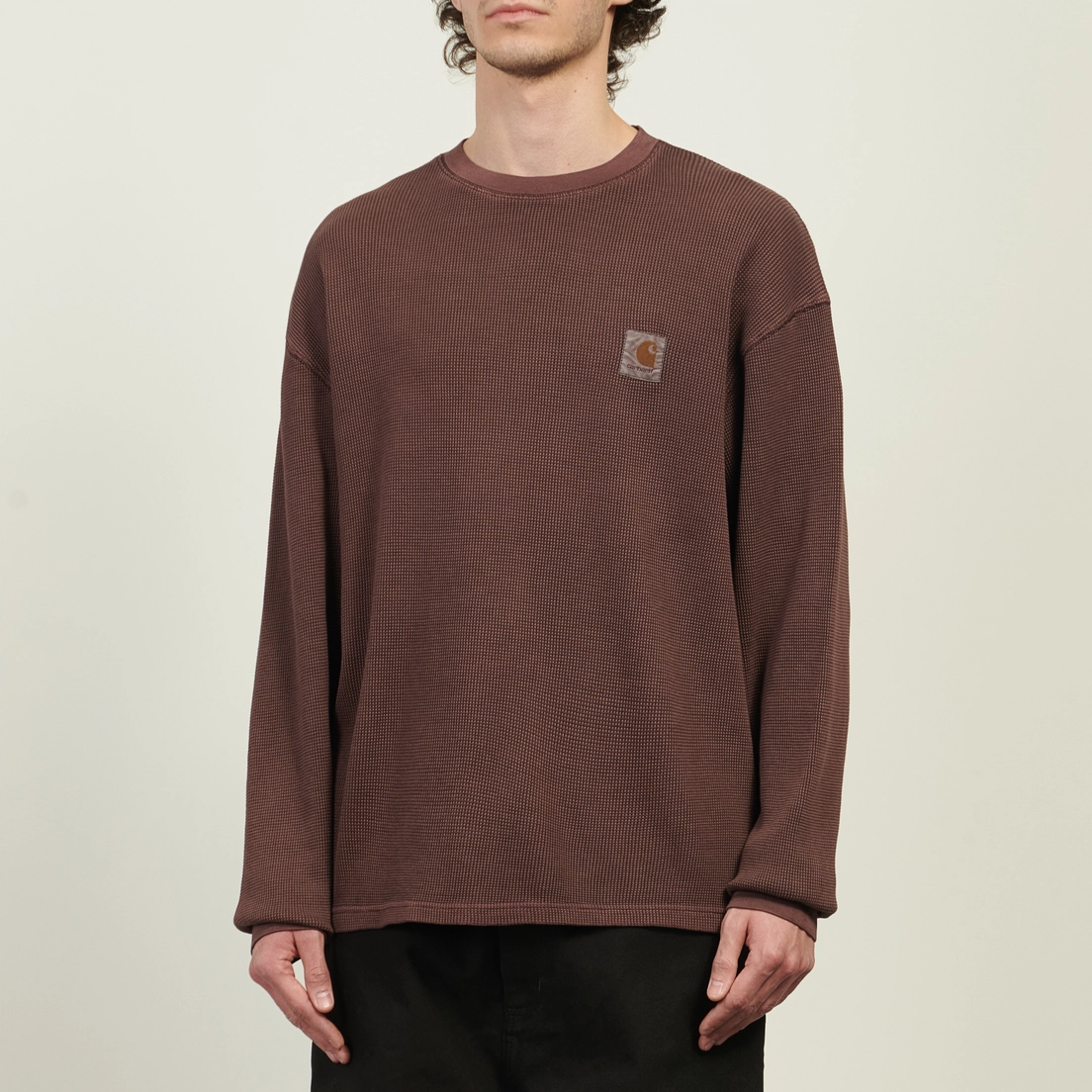 Carhartt WIP Мужской лонгслив Vista Waffle