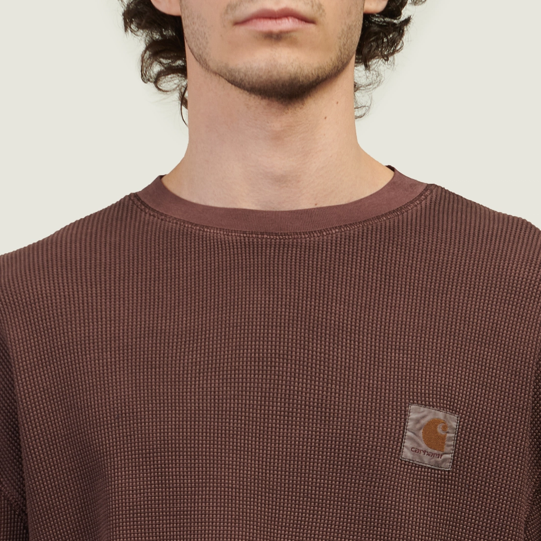 Carhartt WIP Мужской лонгслив Vista Waffle