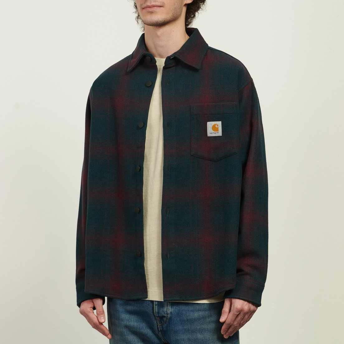 Carhartt WIP Мужская рубашка Brennan Check