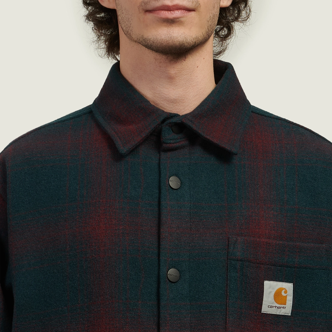 Carhartt WIP Мужская рубашка Brennan Check