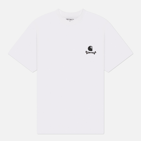 Мужская футболка Carhartt WIP C Logo Archive, цвет белый, размер S