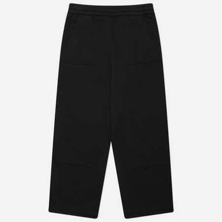 Мужские брюки Carhartt WIP Double Knee, цвет чёрный, размер L