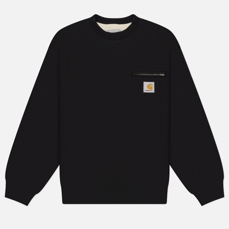 Мужская толстовка Carhartt WIP Detroit, цвет чёрный, размер L