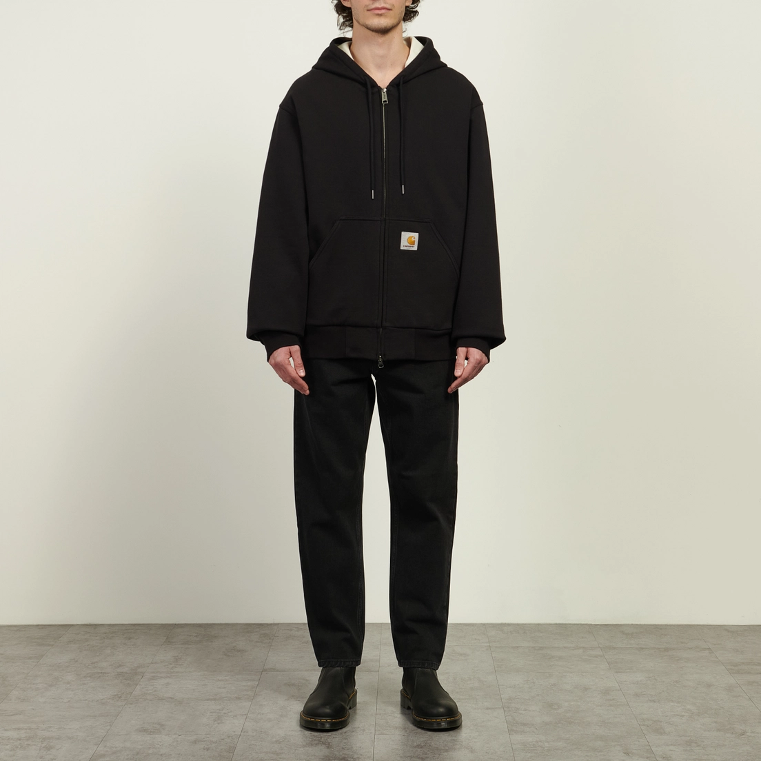 Carhartt WIP Мужская толстовка Active Full Zip Hooded