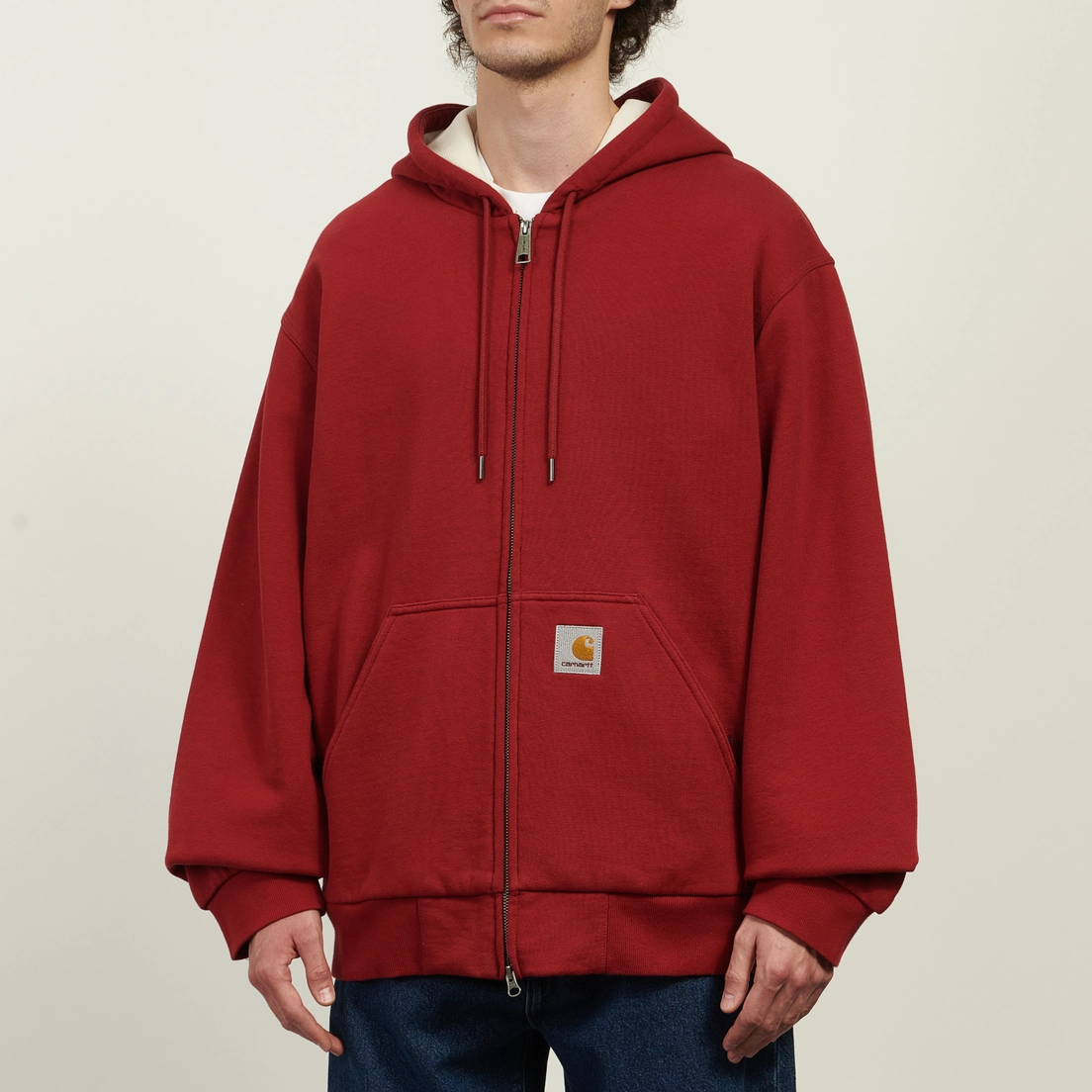 Carhartt WIP Мужская толстовка Active Full Zip Hooded