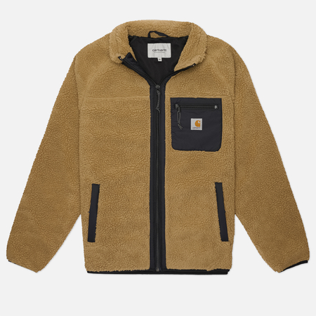 Мужская толстовка Carhartt WIP Prentis Liner, цвет коричневый, размер XXL