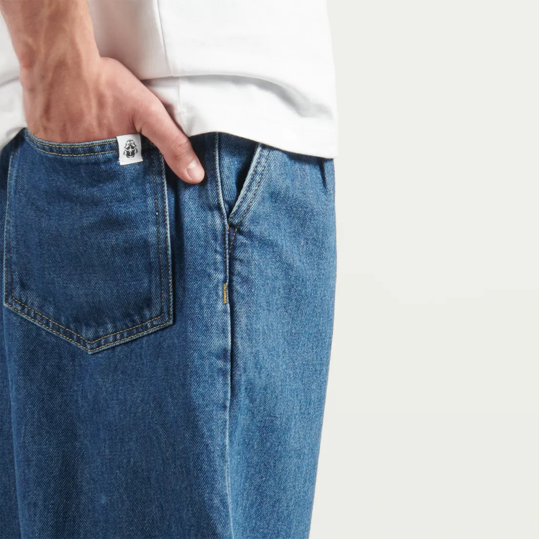 Edwin Мужские джинсы Bamba Dane Blue Denim 13 Oz