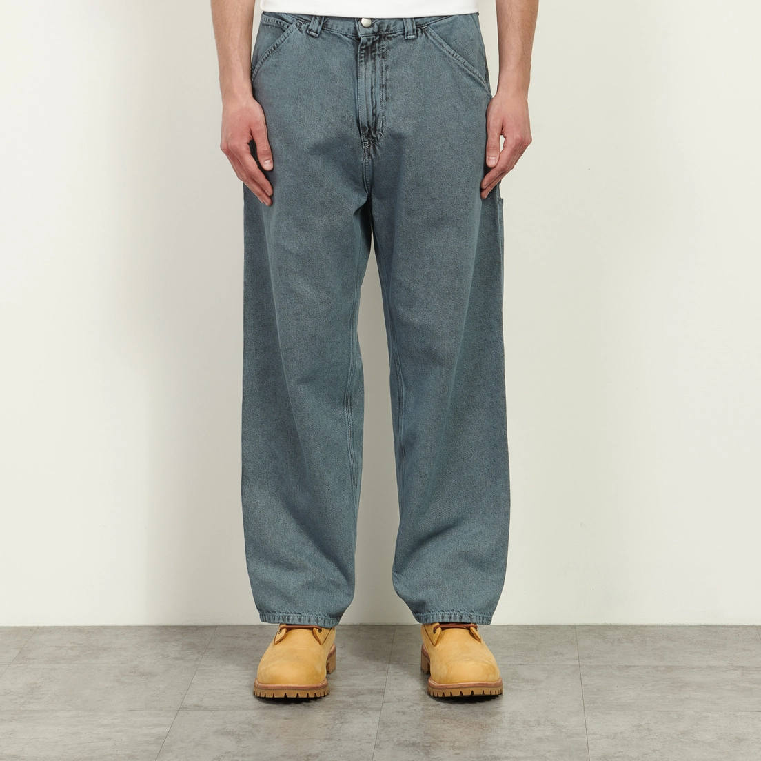 Carhartt WIP Мужские джинсы OG Single Knee Smithtown Denim 12 Oz