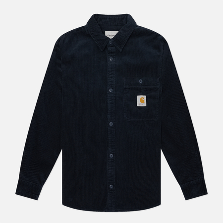 Мужская рубашка Carhartt WIP Flint, цвет синий, размер M
