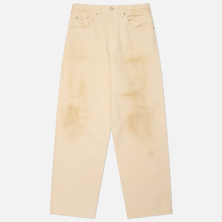 Мужские джинсы Edwin Wide Kurabo Natural Red Selvage 14 Oz, цвет бежевый, размер 28/32