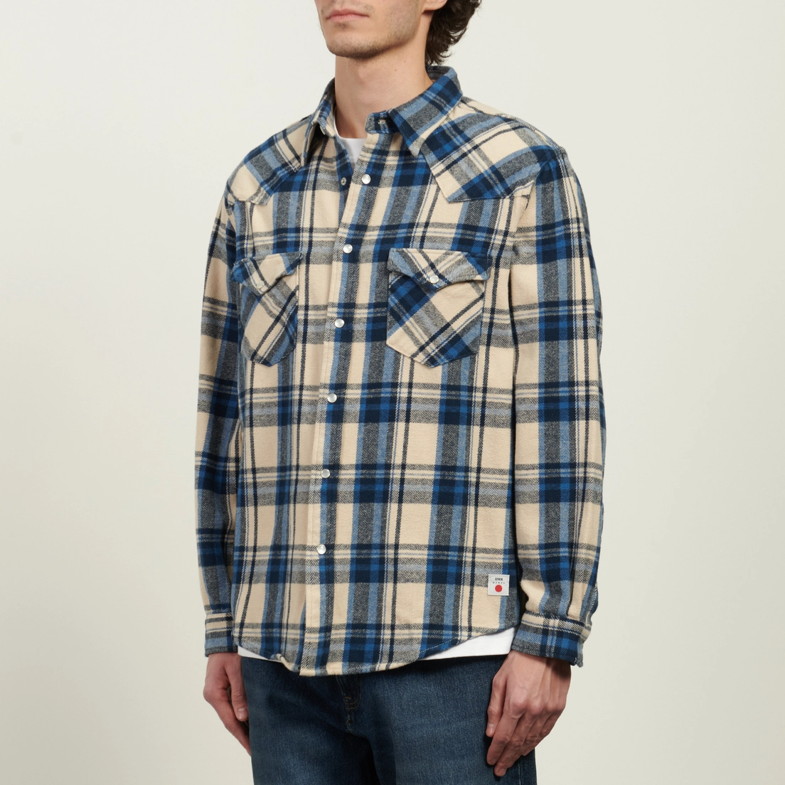 Edwin Мужская рубашка Western