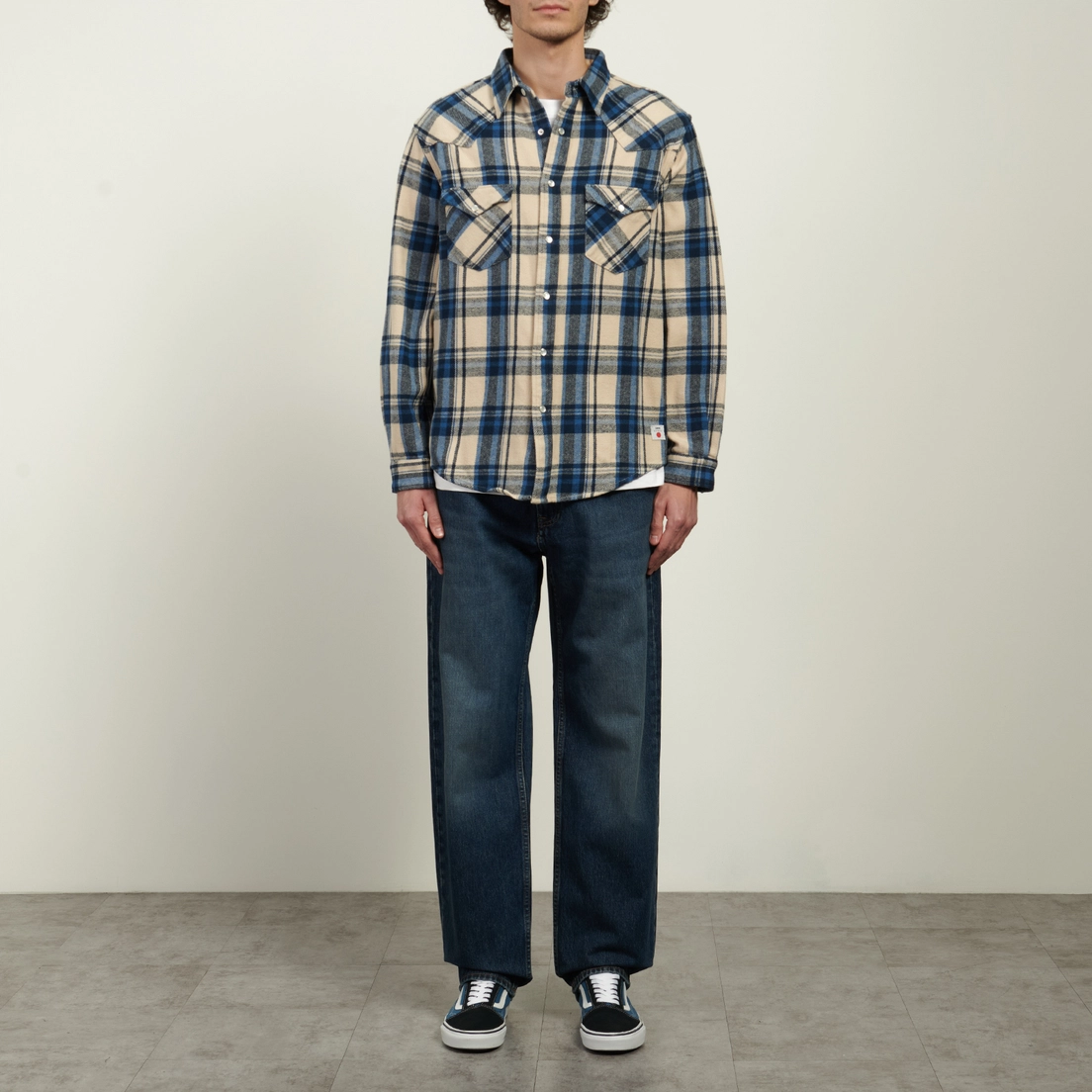 Edwin Мужская рубашка Western