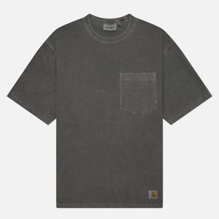 Мужская футболка Carhartt WIP Torion Pocket, цвет чёрный, размер S
