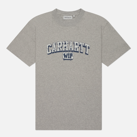 Мужская футболка Carhartt WIP Heavy Duty, цвет серый, размер M