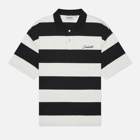 Мужское поло Carhartt WIP Delray, цвет чёрный