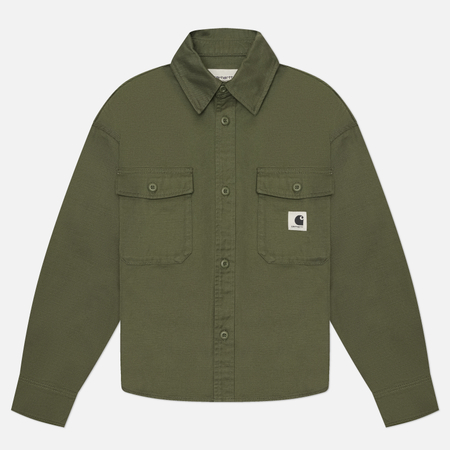 Женская рубашка Carhartt WIP W' Kelly, цвет оливковый, размер S